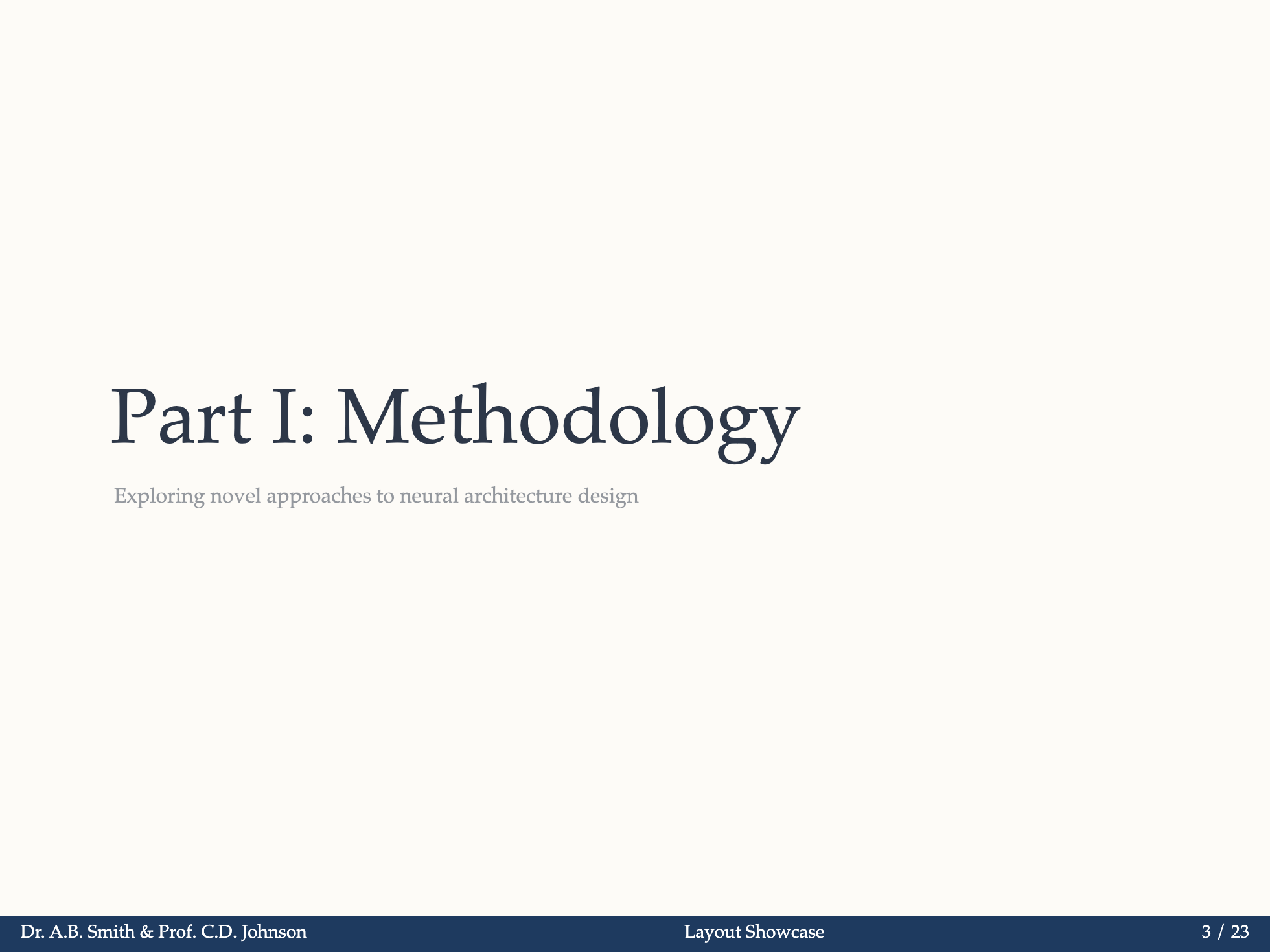 Intro Layout Example